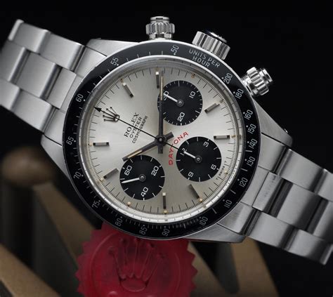 Rolex Cosmograph Daytona ref. 6263 Argento Big Red Sigma